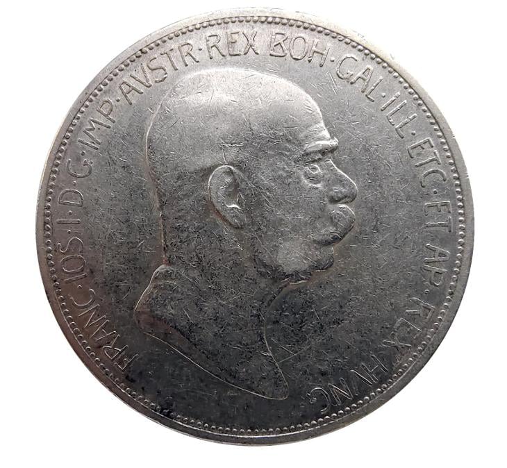 5 koruna 1908 jubilejní - Numismatika
