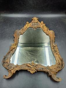 Krásný plastový rám se zrcadlem 50x33 cm (16859)
