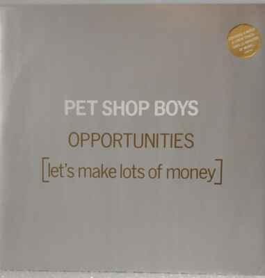Pet Shop Boys - Opportunities (Let's Make Lots Of Money) 1986 EX