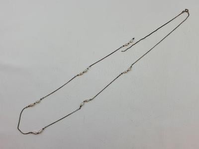 Starožitný stříbrný náhrdelník - poškozený   