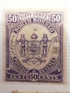 Anglické kolonie-Severní Borneo,rok 1883, SG 4 (C24) 
