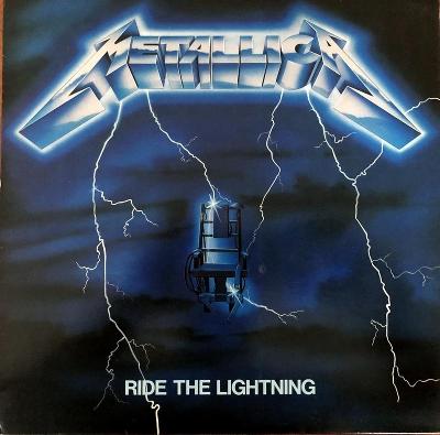 Metallica – Ride The Lightning /LP/ press.1986 England TOP STAV !!