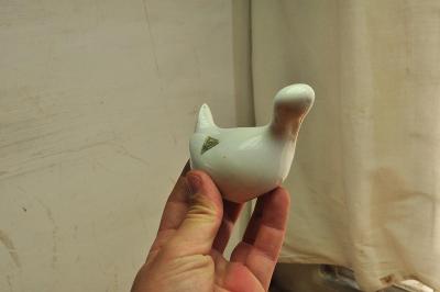 Stará DUX labuť keramika
