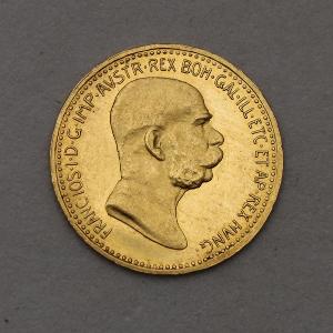 Zlatá 10 Koruna FJ I. 1908 bz - Jubilejní - Nádherná - R!