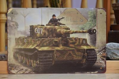 plechová cedule - Panzer VI Tiger I