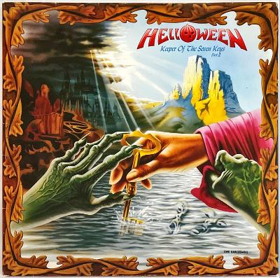 LP Helloween – Keeper Of The Seven Keys (Part II), 1988, VG+