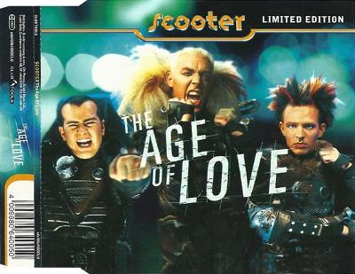 SCOOTER-THE AGE OF LOVE CD SINGLE 1997. LIMITED EDITION 