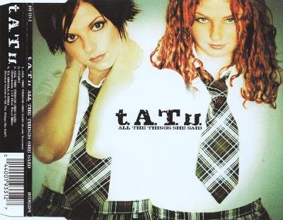 T.A.T.U.-ALL THE THINGS SHE SAID CD SINGLE 2003.