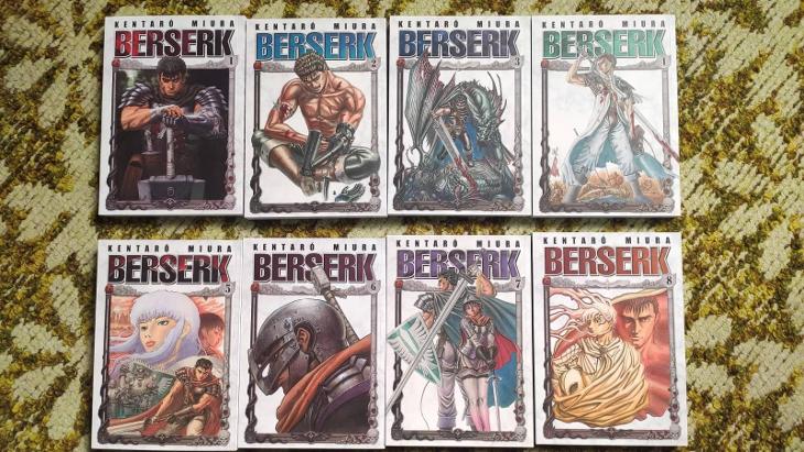Berserk 1-8 CZ Manga - Knihy a časopisy