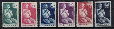 Monako 1946 kompletní série "Children's Aid"