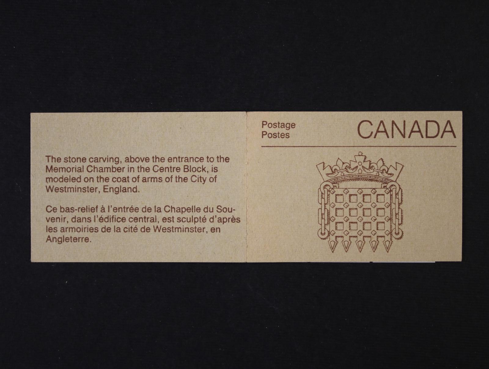 Známkový sešitek Mi.č. 93 Kanada - Známky Amerika