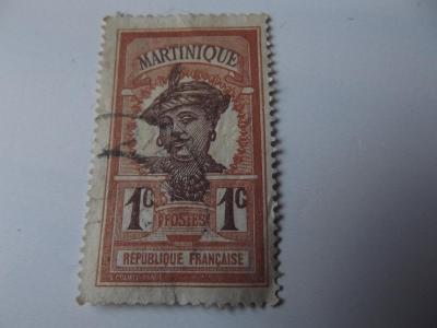 Historická poštovní známka - Martinik, Martinque 