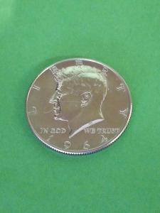 USA,  Ag 1/2 Dollar 1964 - Kennedy - TOP !