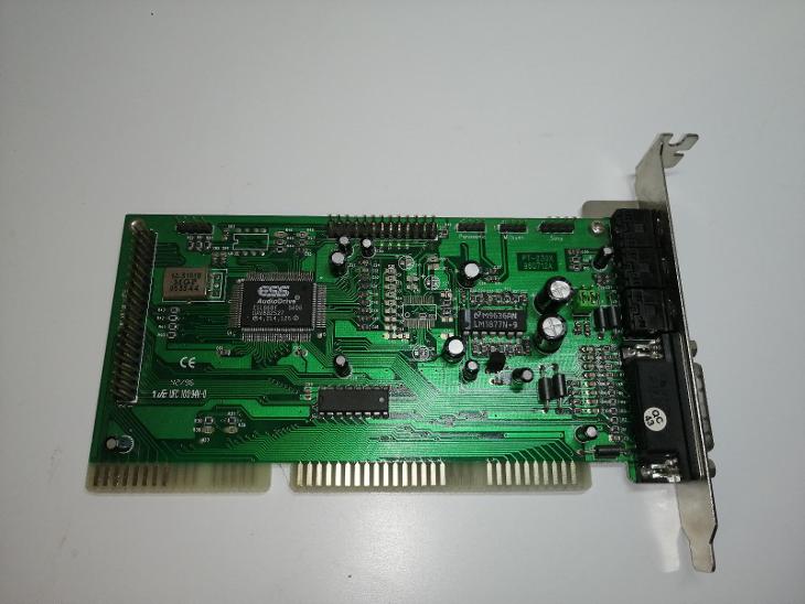 ISA zvuková karta Pine PT-230X - Počítače a hry