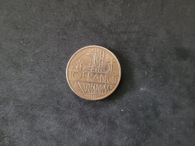 Mince Francie  10 Franků 1978