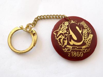100 LET STAROPRAMEN 1869-1969, stará jubilejní klíčenka z roku 1969.