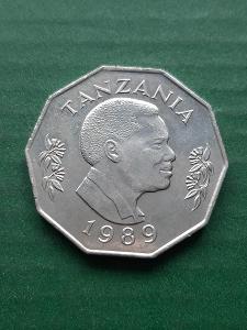 Tanzanie 5 šilinků 1989