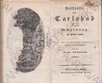 Carlsbad / Karlovy Vary Gebr. Franieck 1838
