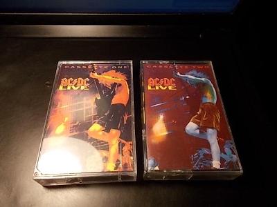 AC/DC live I, II  ......... IMPORT USA ! /  2 MC originál kasety