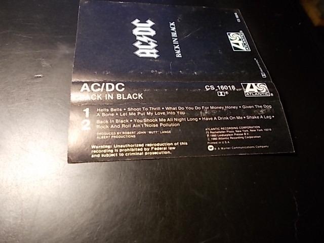 AC/DC ......... IMPORT USA ! / MC originál kaseta - Hudební kazety