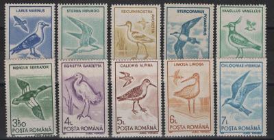 Rumunsko 1991 ** vtáky komplet mi. 4642-4651