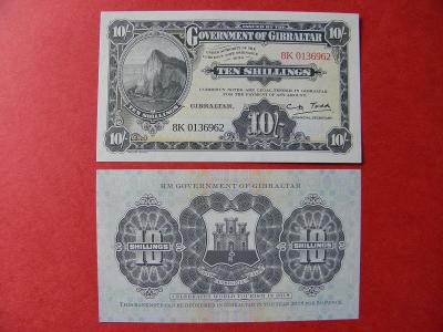 10 Shillings L.1934(2018) Gibraltar - Pnew - UNC - /L88/