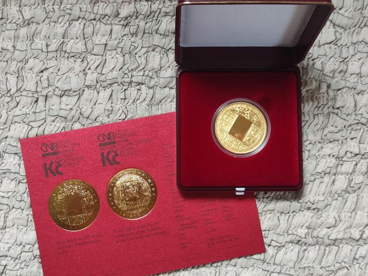 3x zlaté mince mimořádné ražby 10000 Kč .. všechny  kvalita PROOF