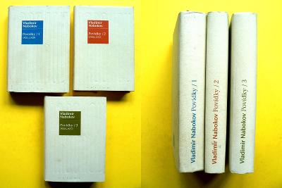 3 knihy Nabokov Povídky 1921 - 1952 (2004-06)				