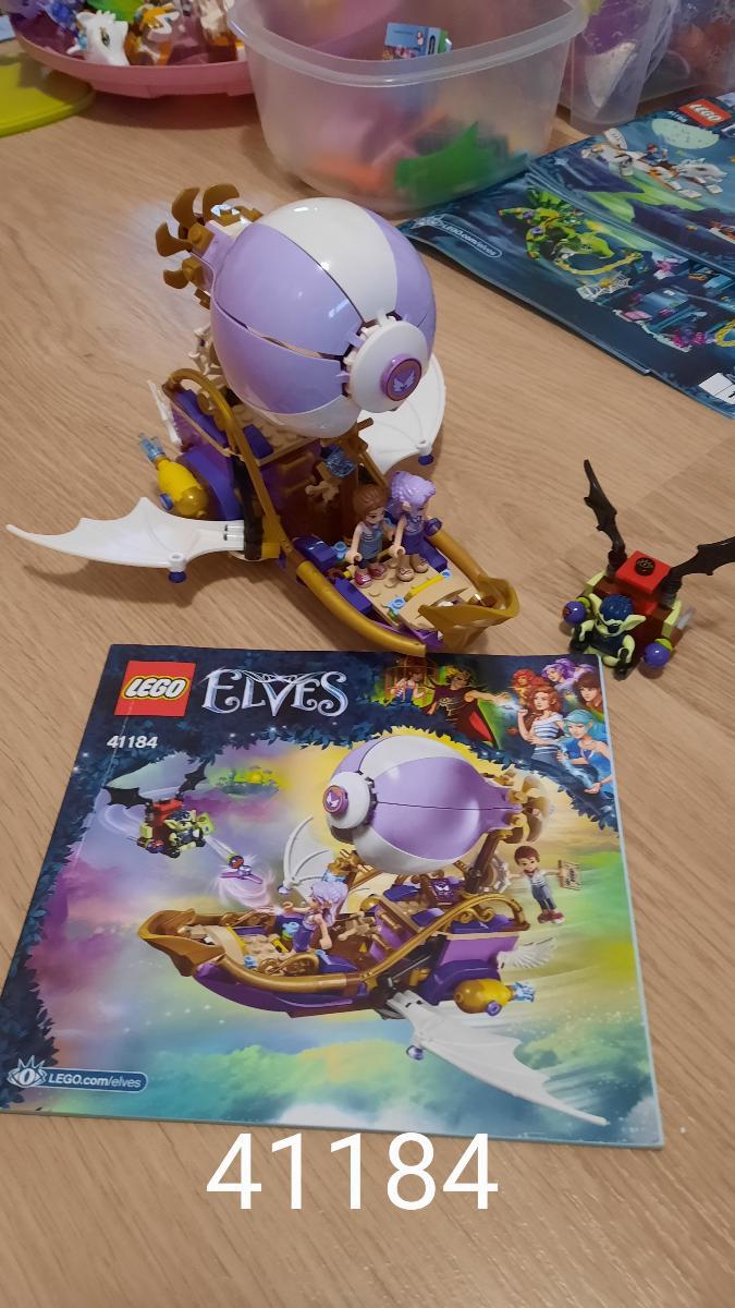 41184 Lego Elves Aira a její vzducholoď - Hračky