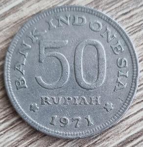 INDONESIE 50 RUPIAH 1971 VF 