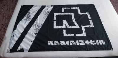 Vlajka Rammstein black