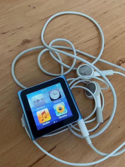 Apple iPod Nano 6. generace 8GB, modrý