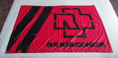 Vlajka Rammstein red