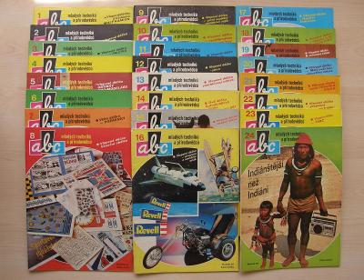 ABC 34. ročník * 1989-90 * časopis, komiks, vystřihovánky, H na tričko