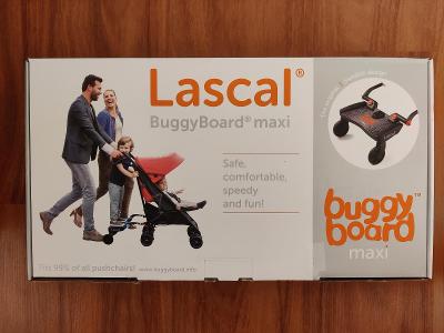 Lascal Buggy board - stupínek a sedátko ke kočárku