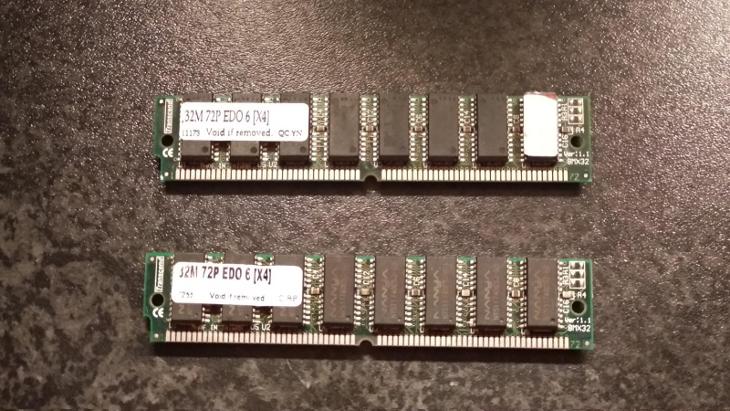 RAM 32MB SIMM pro turbokarty Blizzard - Počítače a hry