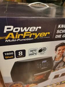 Nová Horkovzdušná fritéza Power Air Fryer Deluxe