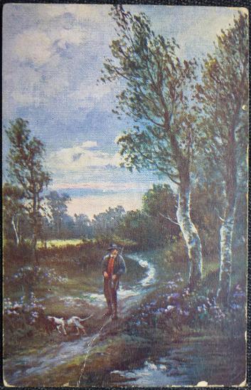 "Do lesíčka na čekanou šel mladý myslivec...." cca 1921
