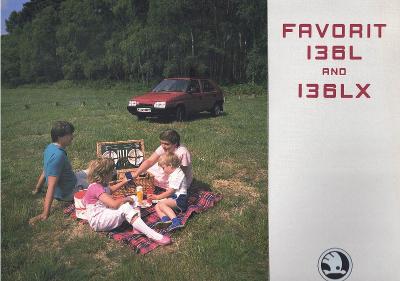 Škoda Favorit 136L a 136LX, 1990