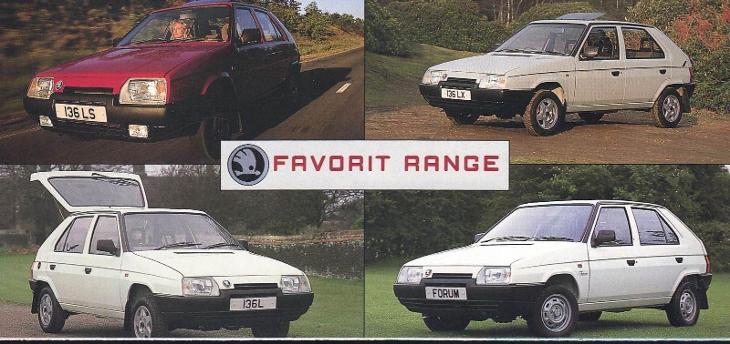 Škoda Favorit Range - 136LS, 136LX, 136L, Forum - Motoristická literatura