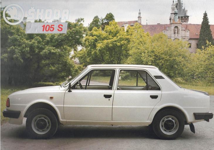 Škoda 105 S - Motoristická literatura