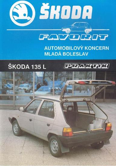 Škoda Favorit 135L - Praktik a Praktik požární verze