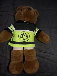 Hezký medvídek pro fanoušky Borussie Dortmund od koruny