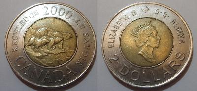 Kanada 2 dolar 2000