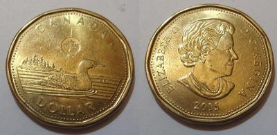 Kanada 1 dolar 2015