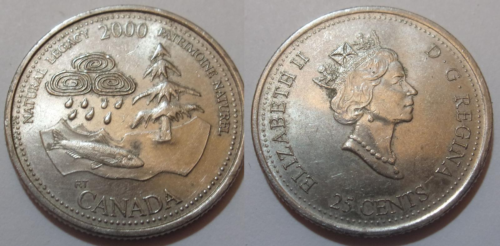 Kanada  25 cent příležitostný - Numismatika