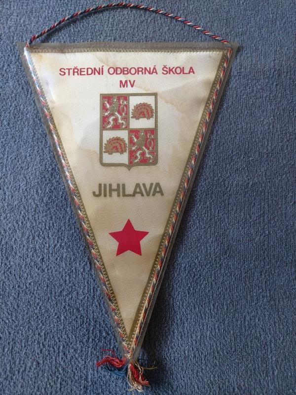 Stará vlaječka STŘEDNÍ ŠKOLA SNB JIHLAVA  - Sběratelství