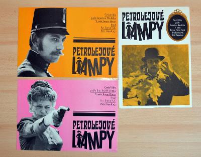 Filmové plakáty  Petrolejové Lampy   3ks