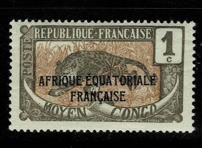 Fr. kolonie Congo  Mi 25**Z2-11