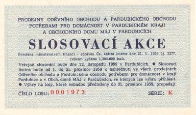 Los ČSL 1959  PARDUBICE